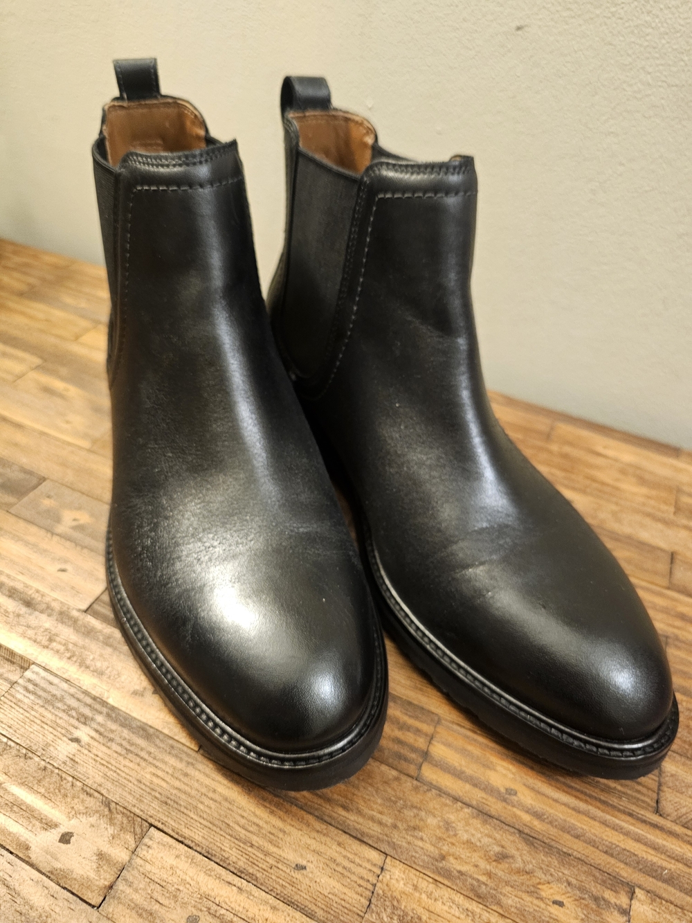 Cole Haan Black Leather Chukka Boots